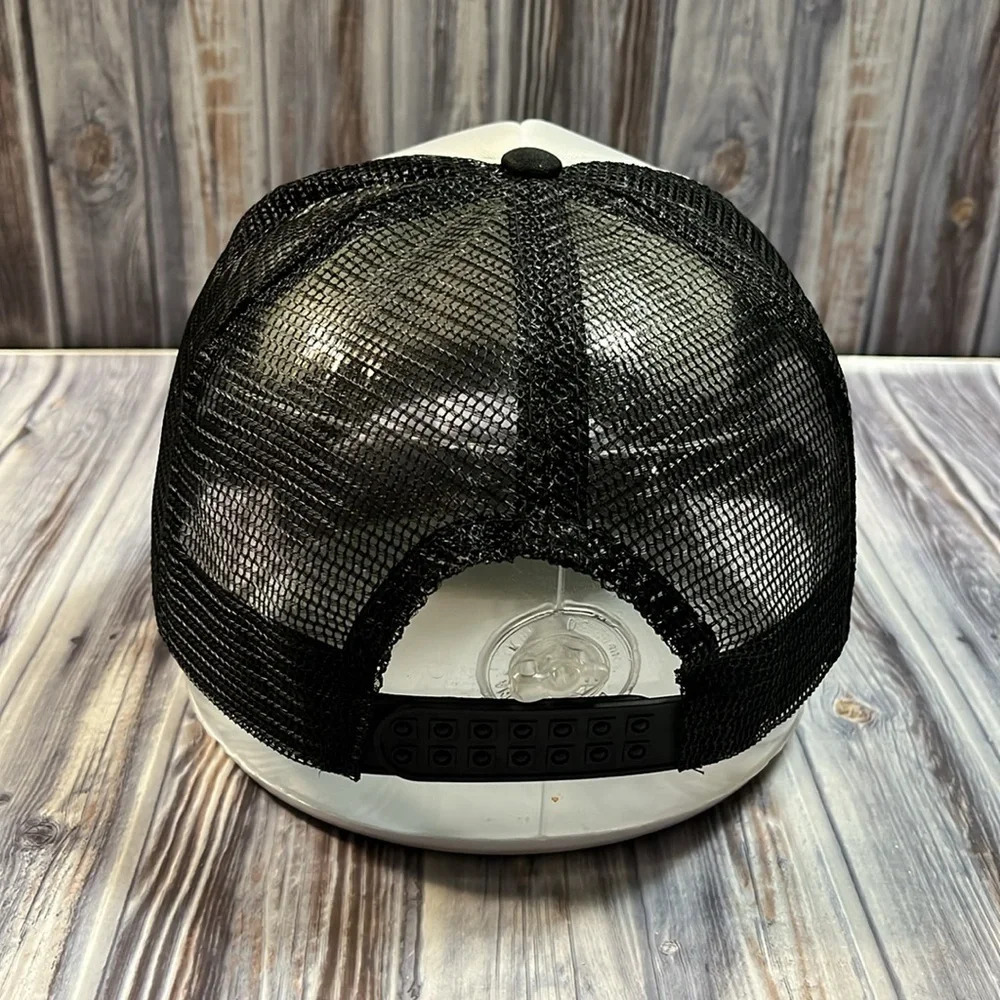 STOP ACTING BROKE DISTRESSED TRUCKER HAT - Picture 3 of 6